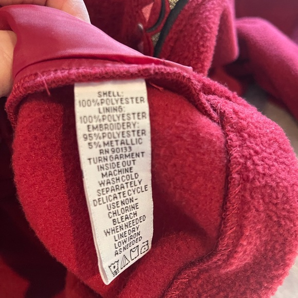 Bob Mackie wearable art fleece jacket - Picture 7 of 7